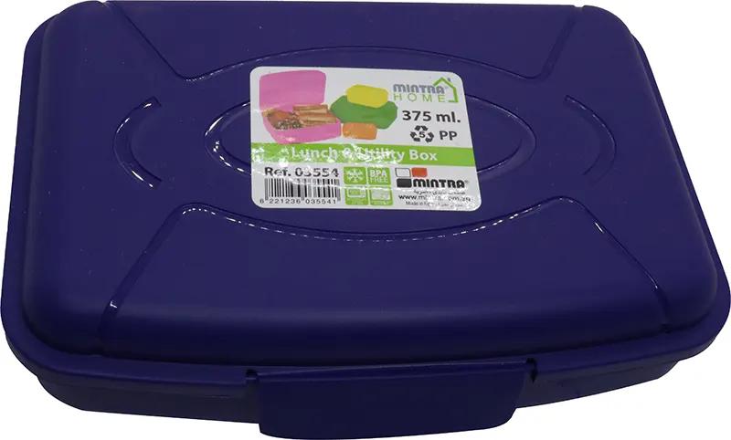 Mintra lunch box 375 ml 1 piece suitable for children - random color choice