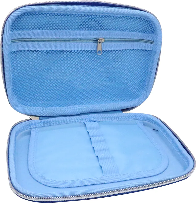 Cars Pencil Case with Embossed Designs 804, Blue