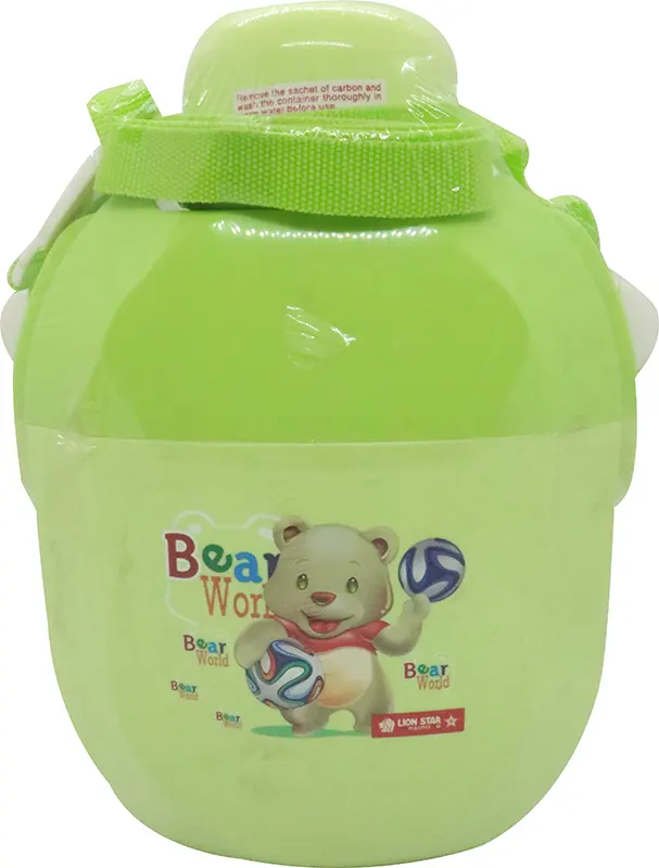 Water bottle for children in a circular shape, random color choice - HU15