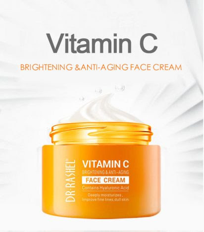 كريم فيتامين سي للوجه للاشراق ومضاد للشيخوخة من د. راشيل 50 جم