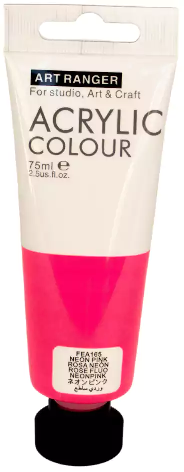ألوان أكريلك أرت رينجرز،  أنبوب 75 مللي، وردي ساطع FEA165