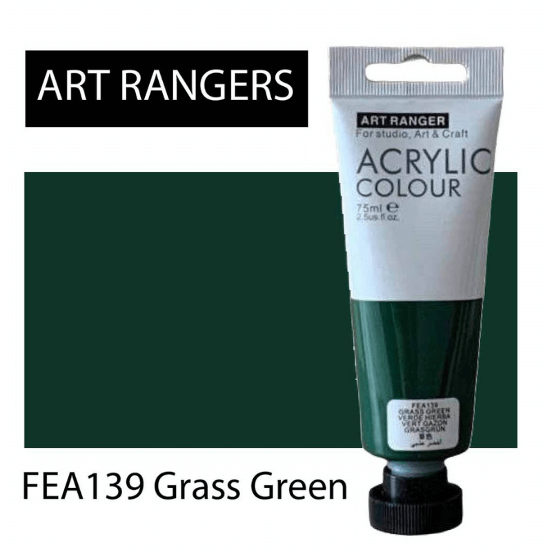 Art Rangers Acrylic Colors, Tube 75ml, Dark Green FEA139