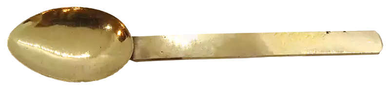Copper spoon