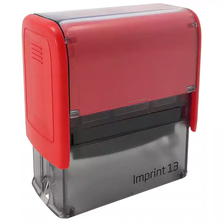 ماكينة ختم إمبرنت، مستطيلة، أحمر 8913