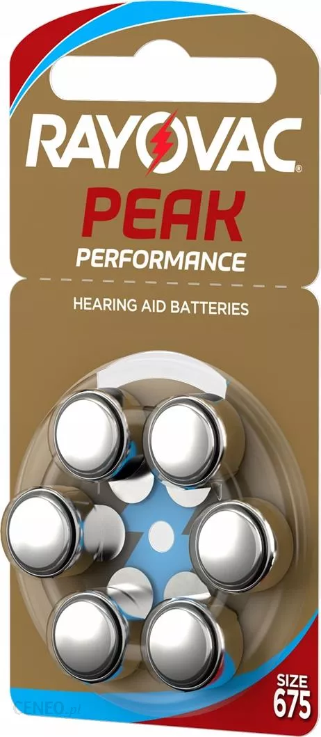 Rayovac Headphone battery 675 AU