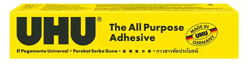 Uhu Liquid Transparent Multi-Purpose Glue, 7 ml, Design Yellow