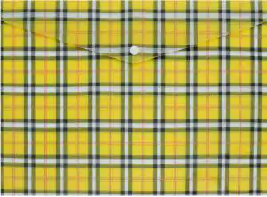 دوسيه بلاستيك بكبسولة، أصفر، FC716