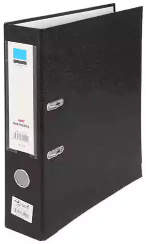 Ring Binder 8 cm Modern Brocken, Black