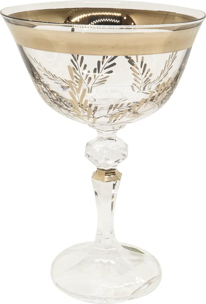 طقم كاسات لورا  سنبله بلاتين دهب