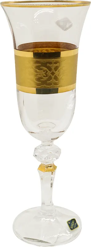 Laura glasses set 150 gilded decals