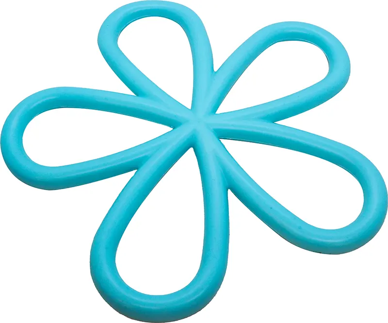 كوستر بلاستيك علي شكل وردة - بلاستيك