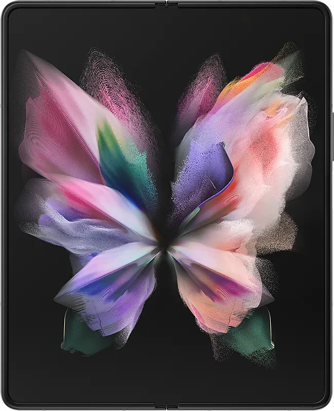 Samsung Galaxy Z Fold 3 Dual SIM Mobile, 512GB Internal Memory, 12GB RAM, 5G Network, Phantom Black