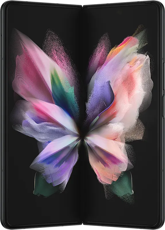 Samsung Galaxy Z Fold 3 Dual SIM Mobile, 512GB Internal Memory, 12GB RAM, 5G Network, Phantom Black