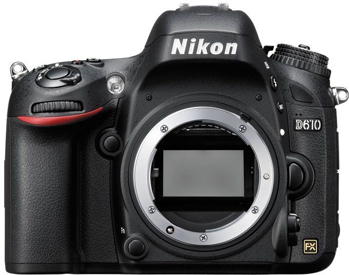 نيكون D610 بدون عدسات اضافية ‫(24.3 ميجابيكسل، كاميرا رقمية مفردة العدسة عاكسة ، اسود)