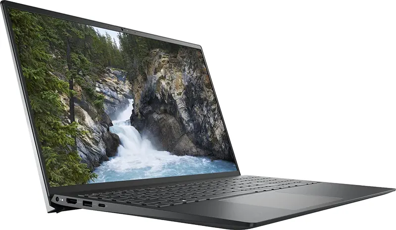 لاب توب ديل فوسترو 5510، معالج من الجيل الحادي عشر، Intel® Core™ i5-11320H، رامات 8 جيجابايت، 512 جيجابايت SSD هارد، كارت شاشة نفيديا جي فورس MX450-2GB، شاشة 15.6 بوصة FHD، دوس، أسود