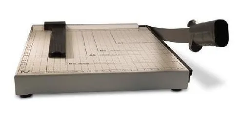 قطاعة ورق A3 معدنية من هيمالايا، يد بلاستيك مريحة، سلاح حاد، رصاصي فاتح بيد سوداء