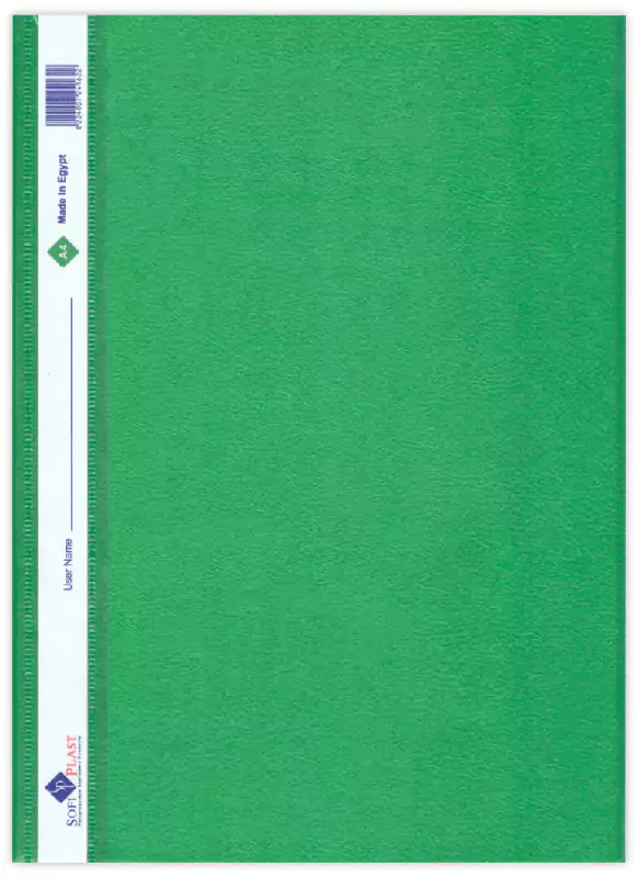 Sofi Plast plastic dossier, Green