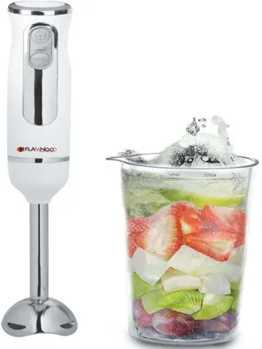 هاند بلندر فلامنجو، 600 وات، كوب 500 مللي، أبيض، FM-HB2090