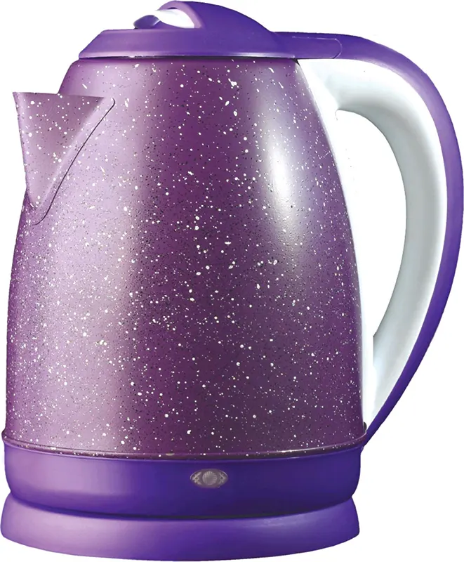 غلاية مياه كهربائية فلامنجو جرانيت، 1.5 لتر، 1500 وات، بنفسجي- أزرق