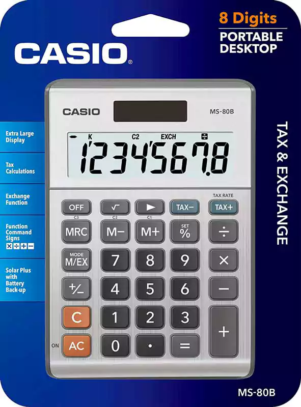 Calculator CASIO.MS.80B