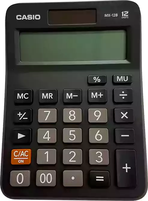 اله حاسبه مكتبية كاسيو MX.12B