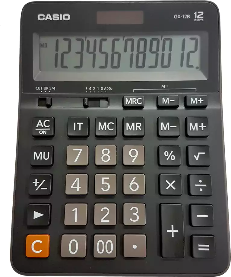 Casio Calculator GX.12B.BK