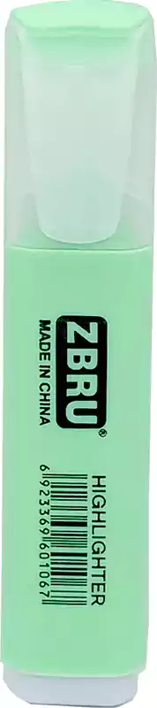 ZBRU light green Color Highlighter Pen