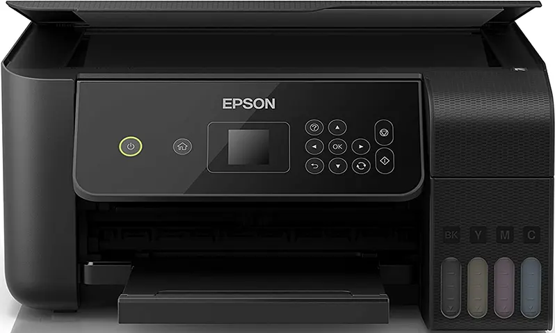 Epson EcoTank L3160 Color Inkjet Printer (Print - Scan - Copy - LCD), WI-FI, Black