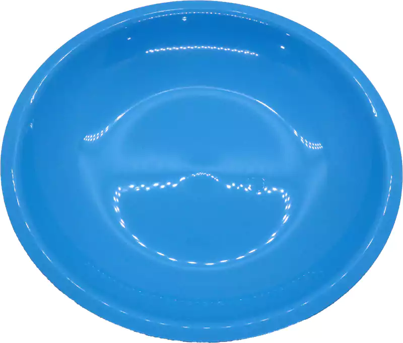 Mintra Plastic Round Deep Plate - Red