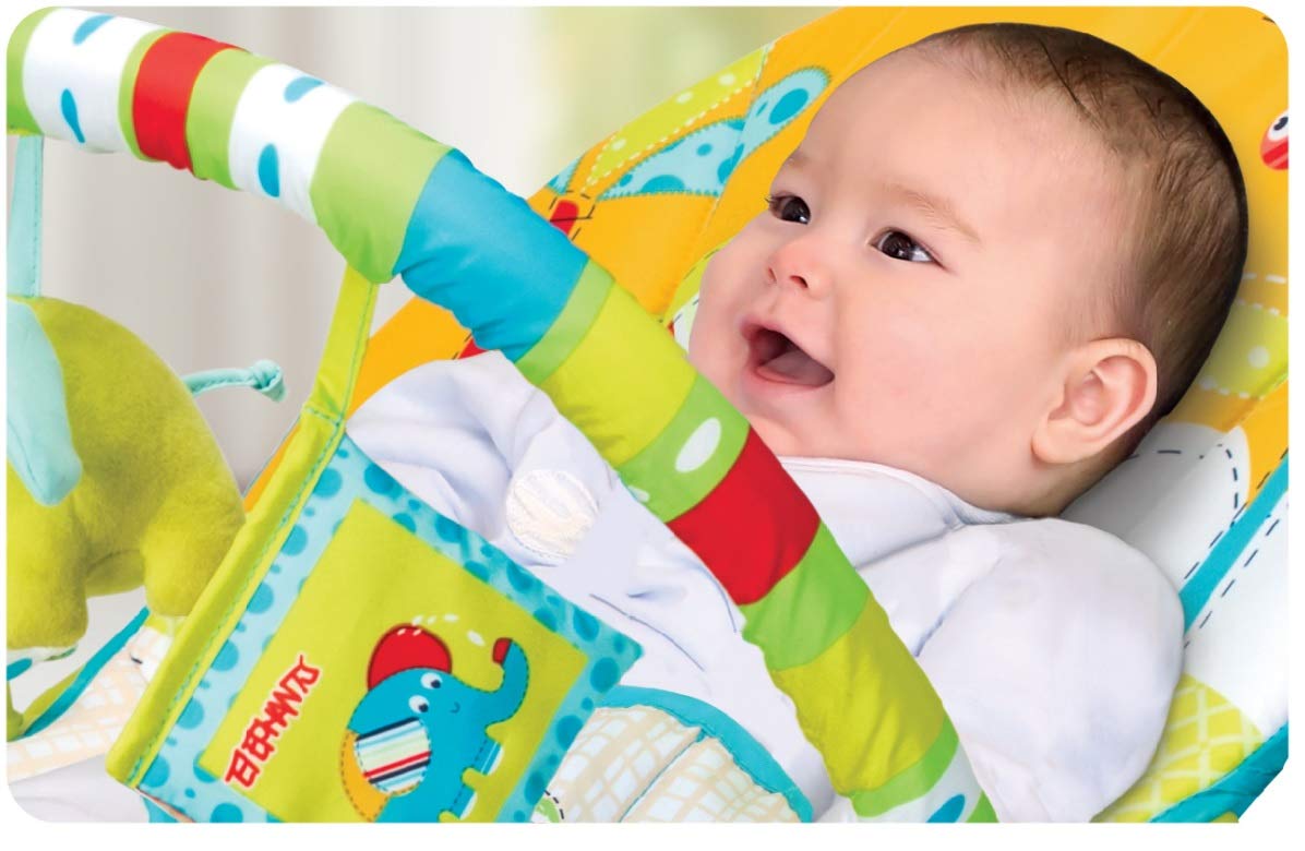 كرسي هزاز للاطفال بطبعة فيل من ماستيلا