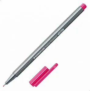 Staedtler Rollerball pen, 3mm, Fine pen, Fuchsia, 334-3