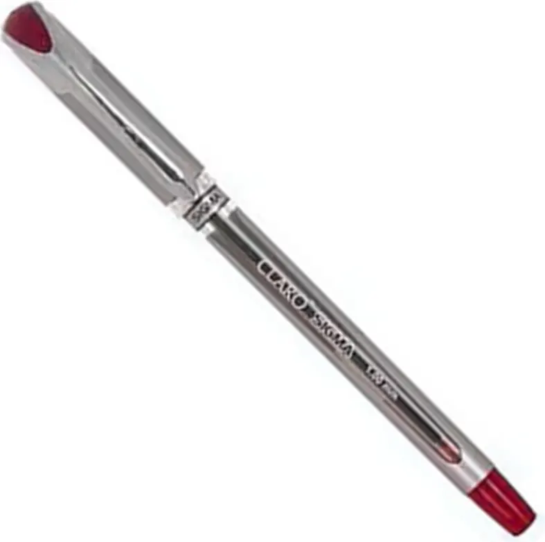 Claro Sigma Ballpoint Pen, Red, 207