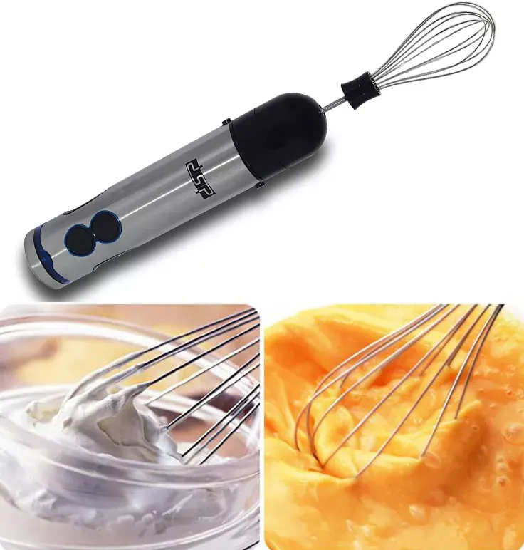 DSP Hand Blender, 700 Watt, 500 ml , with whisker and Chopper, Silver KM1040