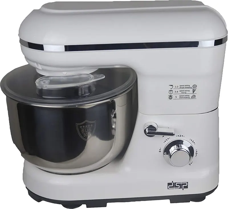 DSP Stand Mixer, 1200 Watt, 5 Liter, White, KM3007