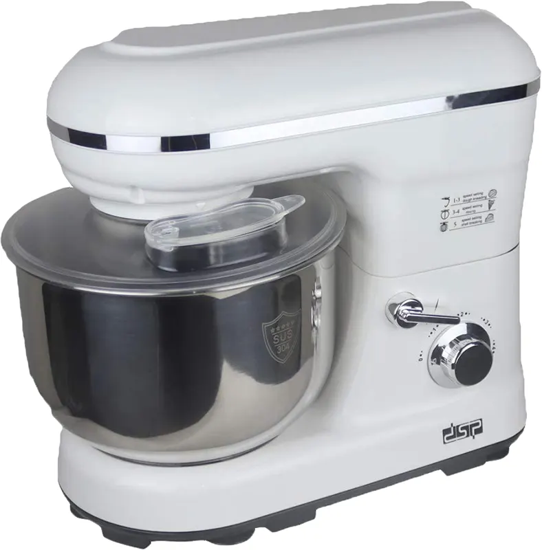 DSP Stand Mixer, 1200 Watt, 5 Liter, White, KM3007