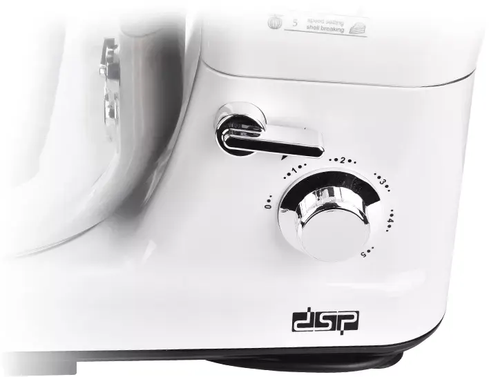 DSP Stand Mixer, 1200 Watt, 5 Liter, White, KM3007