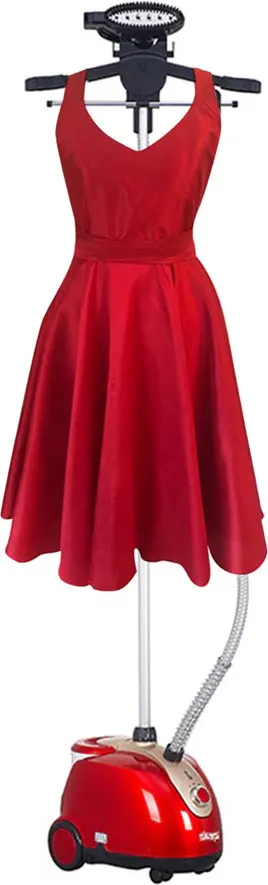 مكواة بخار ستاند دي إس بي، 1800 واط، قاعدة تفلون، أحمر، KD6015