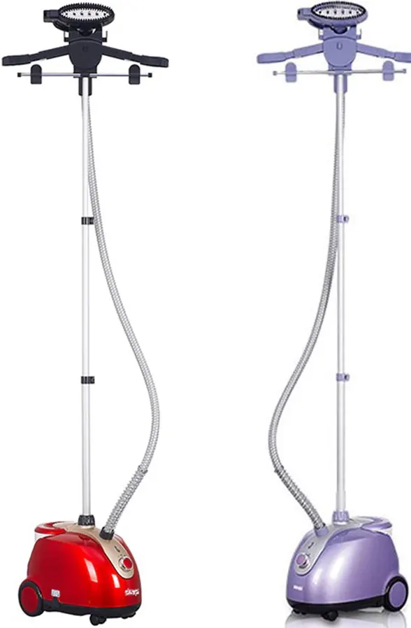 مكواة بخار ستاند دي إس بي، 1800 واط، قاعدة تفلون، أحمر، KD6015