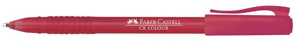 Faber-Castell ballpoint Pen, 1 mm, Red, CX.247099