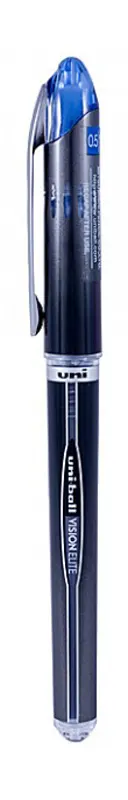 Uniball Rollerball pen, 0.5 mm, Blue, UB-205 Vision