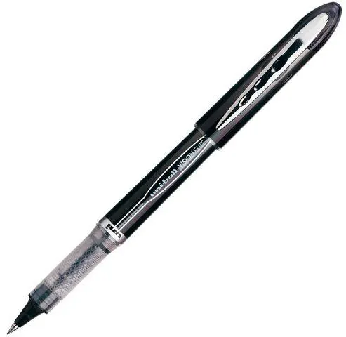 Uniball Rollerball pen, 0.5 mm, Black, ub 205