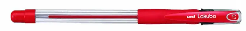 Uni Ballpoint Pen, Red
