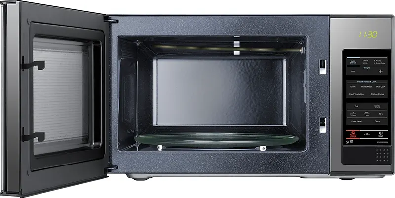 Samsung 40 Liter Digital Microwave With Grill, 1500 Watt, Black  MG402MADXBB-GY