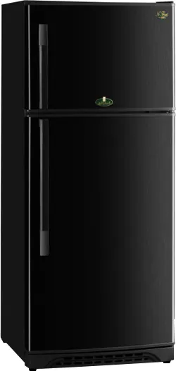 ثلاجة كريازي زمردة تربو، نوفروست، 450 لتر، 2 باب، أسود ، E470NV-2-14