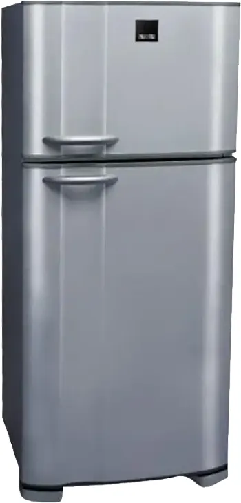 ثلاجة زانوسي بريما ارتك، نوفروست، 370 لتر، 2 باب، فضي