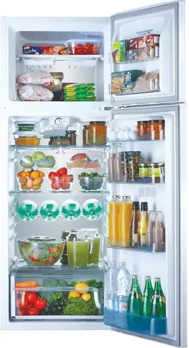 ثلاجة زانوسي بريما ارتك، نوفروست، 370 لتر، 2 باب، فضي