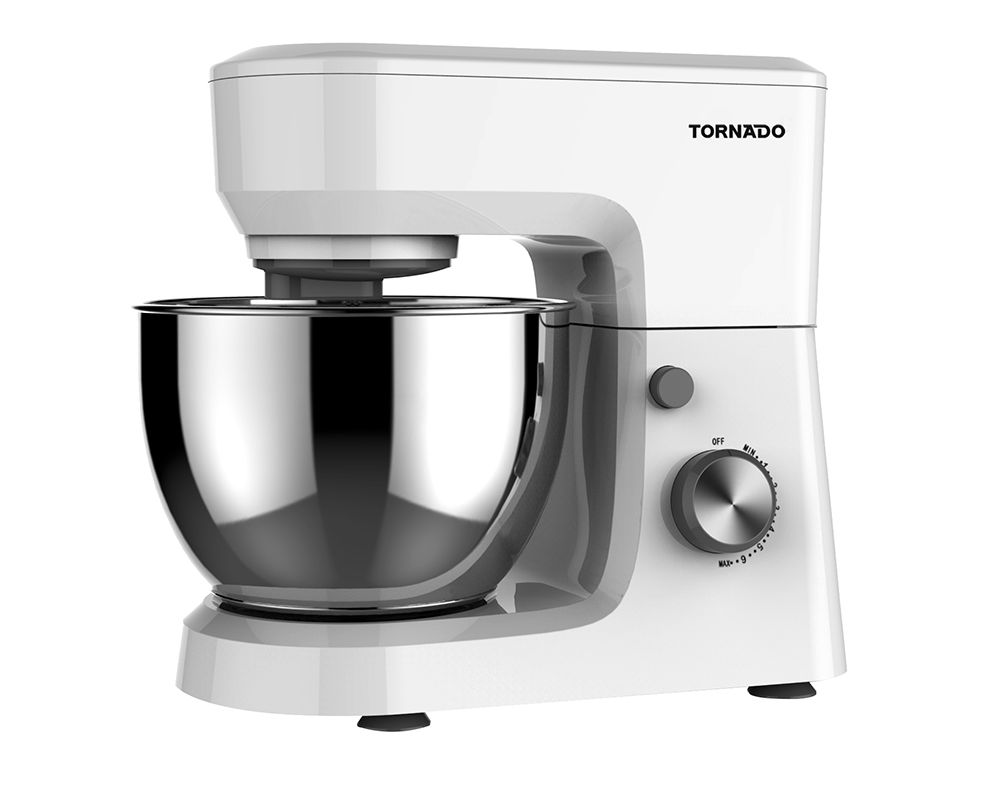 Tornado Stand Mixer, 600 Watt, 4 Liter, White, SM-600T