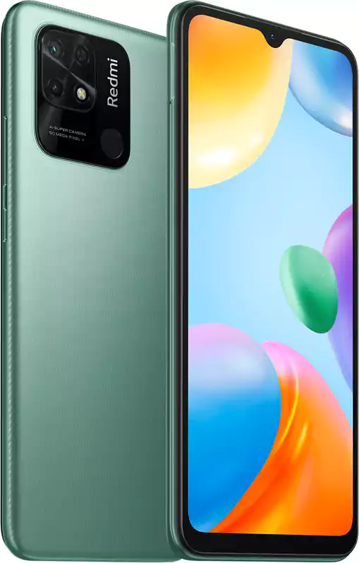 موبايل شاومي ريدمي 10C، ثنائي الشريحة، ذاكرة داخلية 128 جيجابايت، رامات 4 جيجابايت، شبكة الجيل الرابع إل تي إي، أخضر