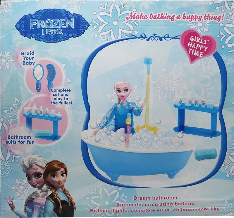 لعبة عروسة فروزن مع بانيو، 7-811