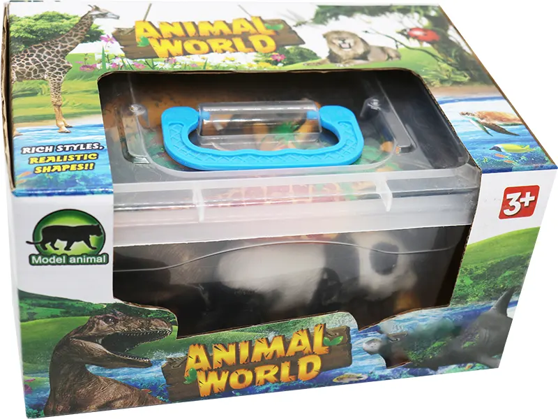 8801-9A حيوانات فى علبة أشكال